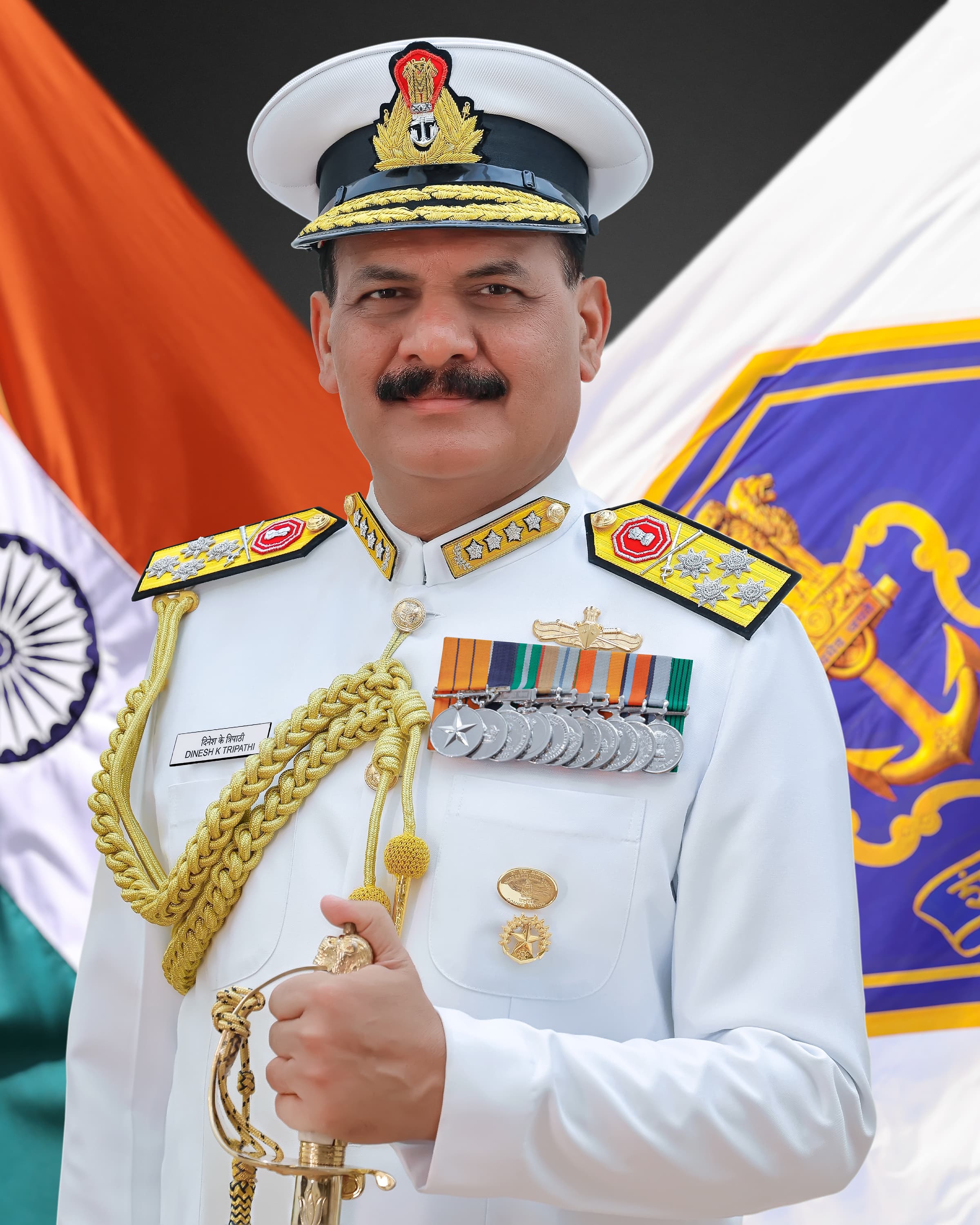 Admiral Dinesh K Tripathi, PVSM, AVSM, NM